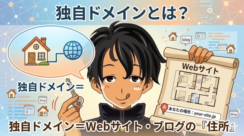 独自ドメインとは？ドメイン名を決める時の注意点